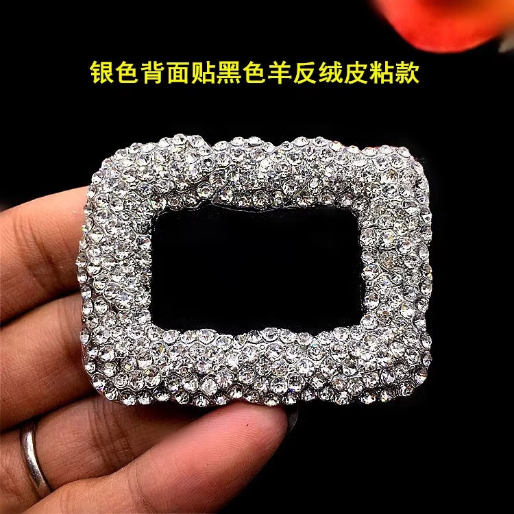 Crystal Rhinestone Metal Decorative Shoe Ornament Embellishment Buckle for Sandal and Women Shoes-101