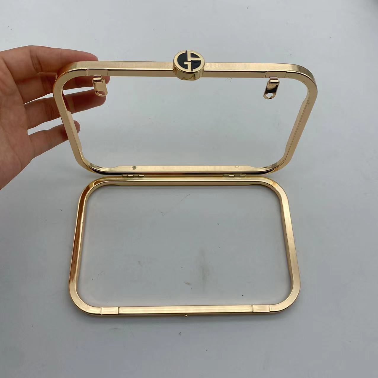 Customized  Metal Box Clutch Purse Frame Popular Bag Frame Accessory-70