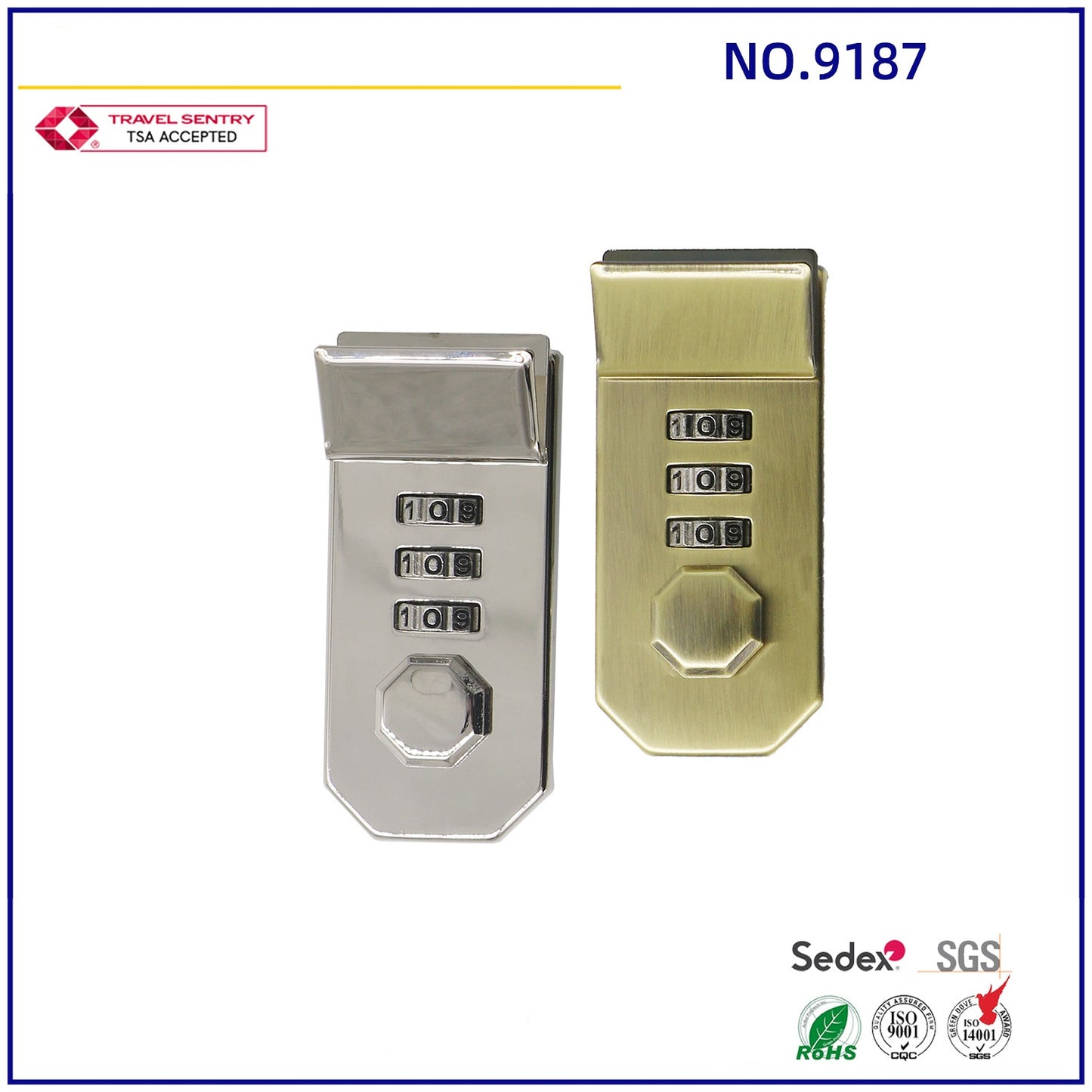 best selling zinc alloy password briefcase lock high quality hardware leather case lock security notebook diary lock-4