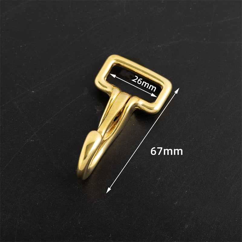 14mm 15mm 25mm Spring Snap Hook for Handbag Chains Brass Metal Hardware for Bags Trigger Snap-41