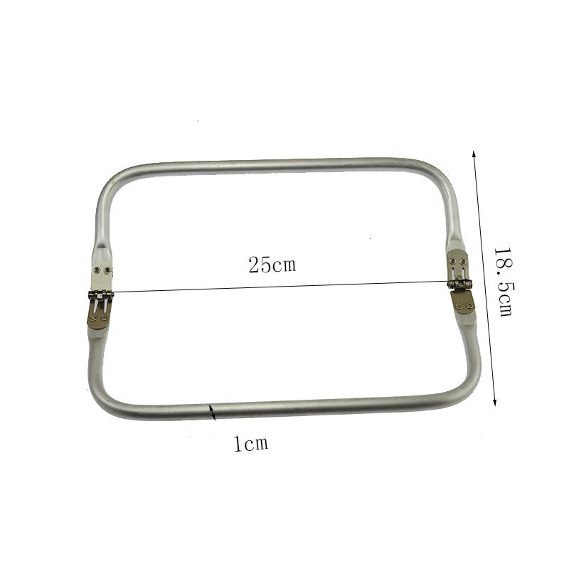 Metal Bag Aluminum Tube Frame Handbag Internal Flex Frame-44