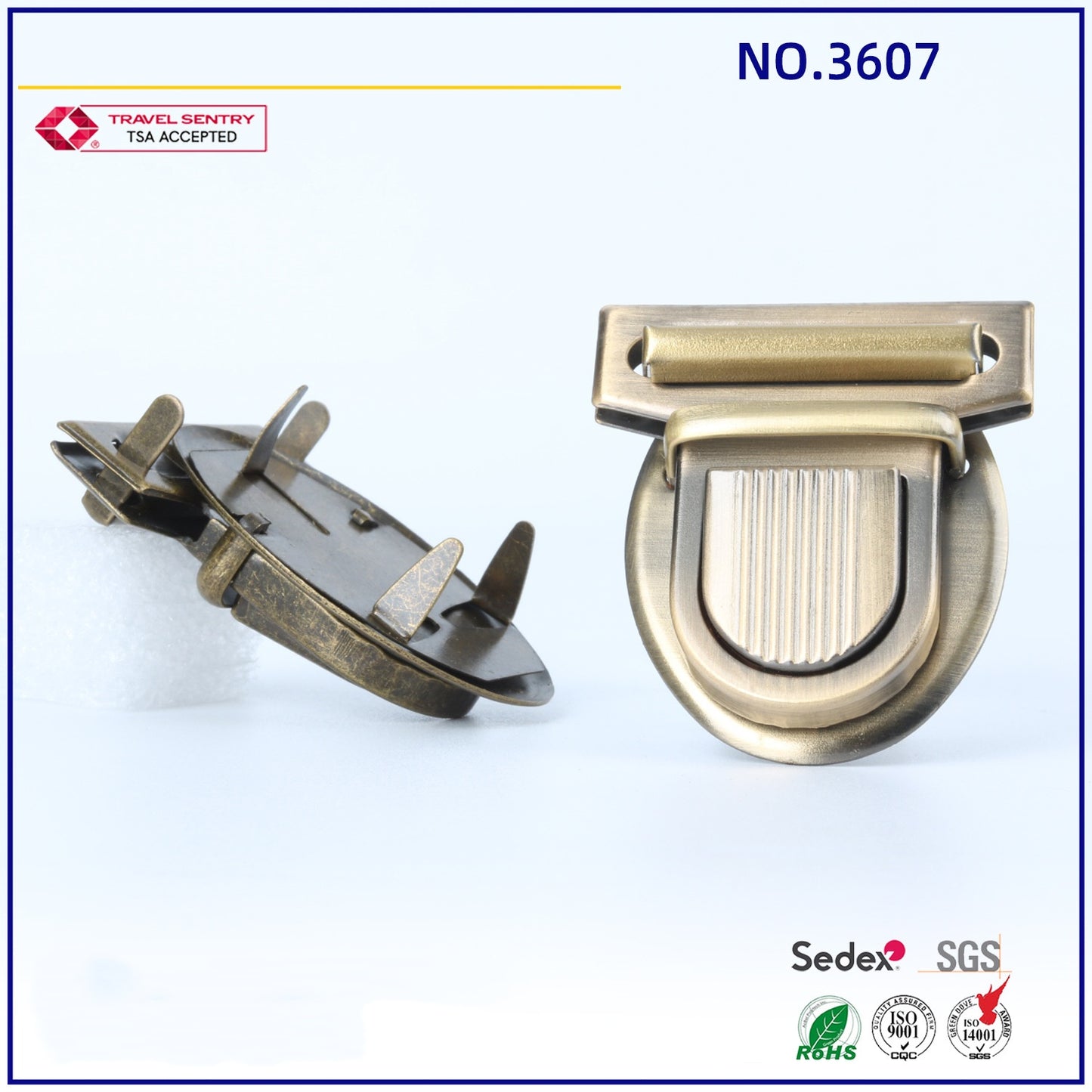 Wholesale Metal Clasps Bag Press Push Closure Purse Tongue Locks For Handbag-44