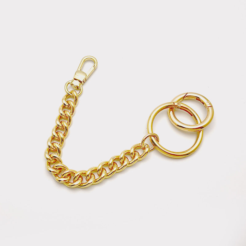 Metal Brass Decoration Chains Lipstick Bag Handle Replacement Bag Chain With Lobster Hooks Clasp Extension Chain-45