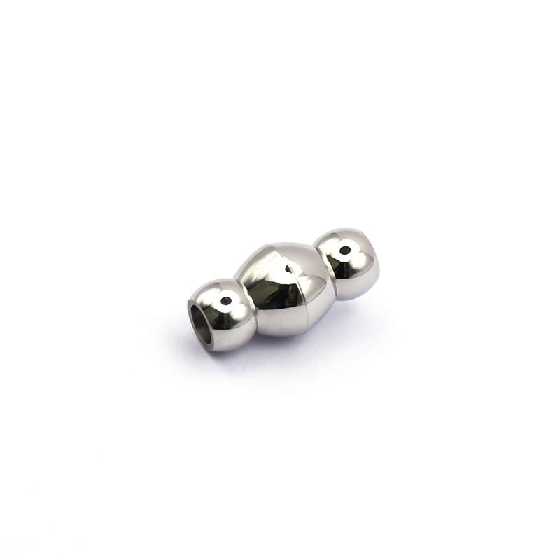 China Factory stainless steel round 3/4/5/6mm iron buckle DIY bracelet necklace Ankle chain connector jewelry making accessories-47