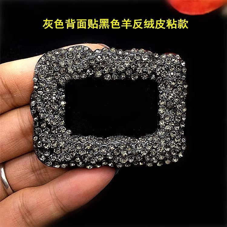 Crystal Rhinestone Metal Decorative Shoe Ornament Embellishment Buckle for Sandal and Women Shoes-101