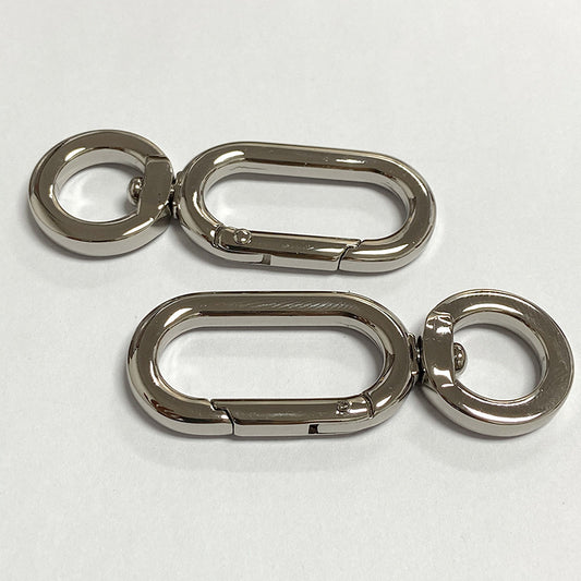 Custom Handbag Hardware Accessories O Ring Hooks For Chain Bag Strap Clasps Swivel Snap Hook round ring-51