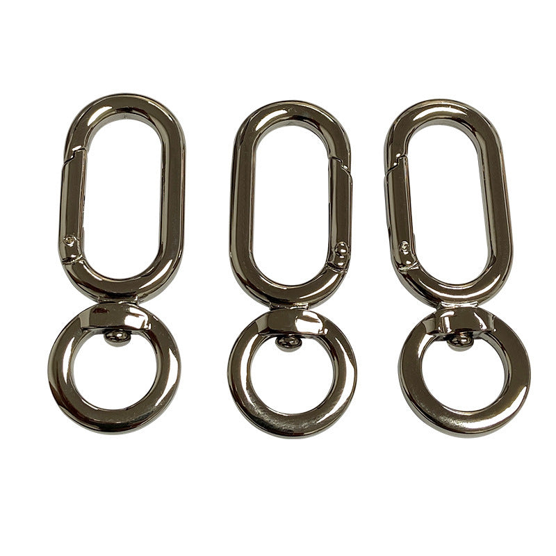 Custom Handbag Hardware Accessories O Ring Hooks For Chain Bag Strap Clasps Swivel Snap Hook round ring-51