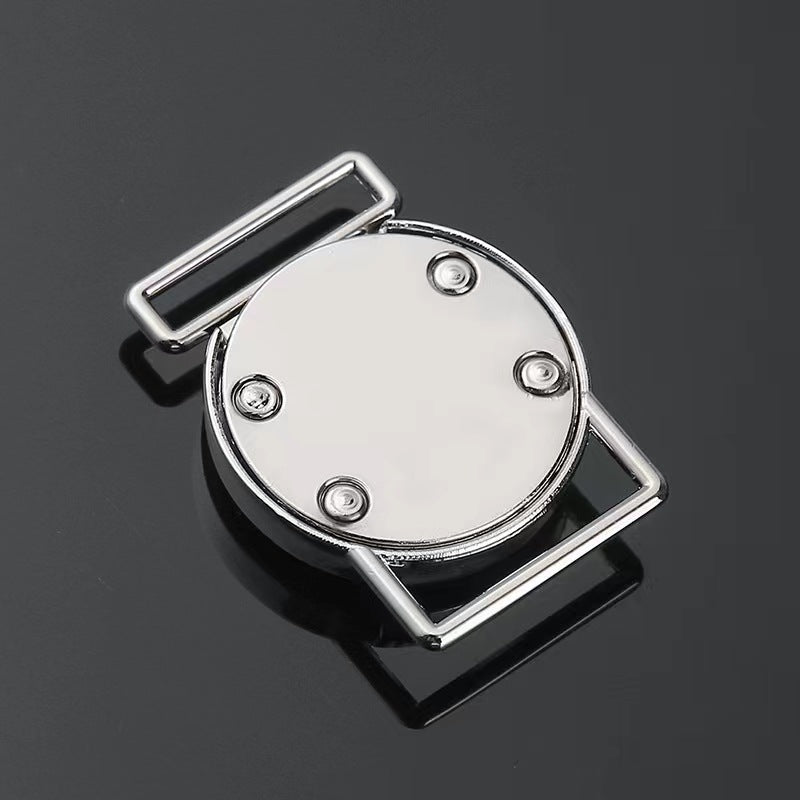 20MM Round Zinc Alloy Adjustable side release buckle for bags and clothes-52