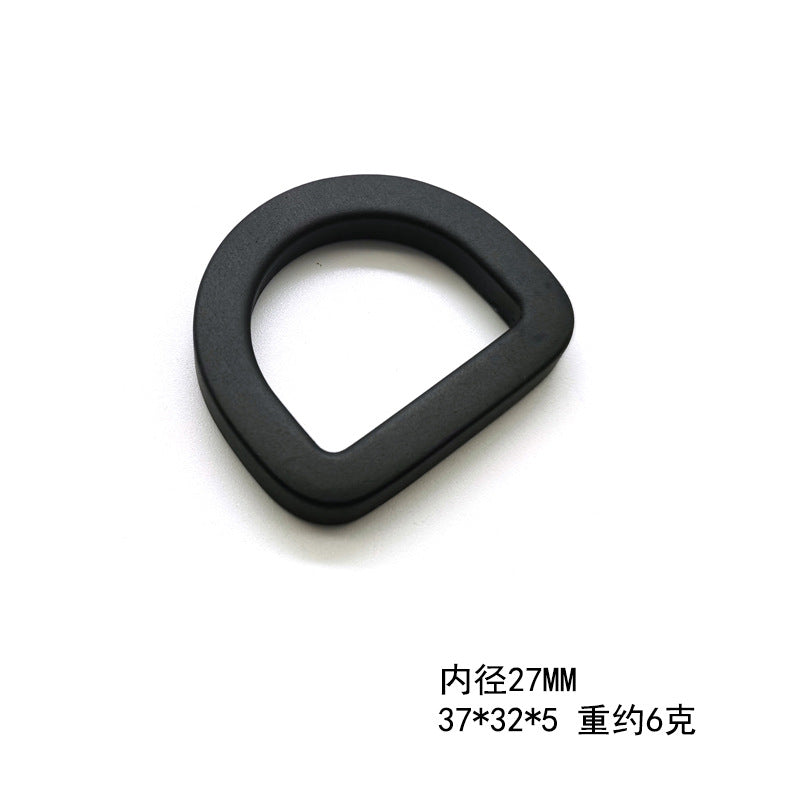 Wholesale Aviation Aluminum Handle Ring D Zinc Alloy Custom D-Ring Buckle Colorful Metal D Ring for Handbags-52