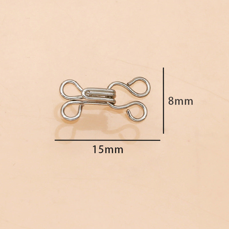 Metal invisible hook underwear adjust to button trench coat sweater button clothes decorative accessories accessories-53