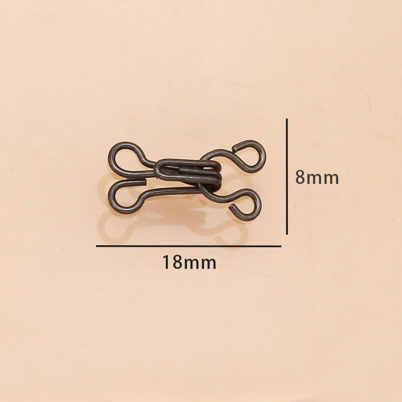 Metal invisible hook underwear adjust to button trench coat sweater button clothes decorative accessories accessories-53