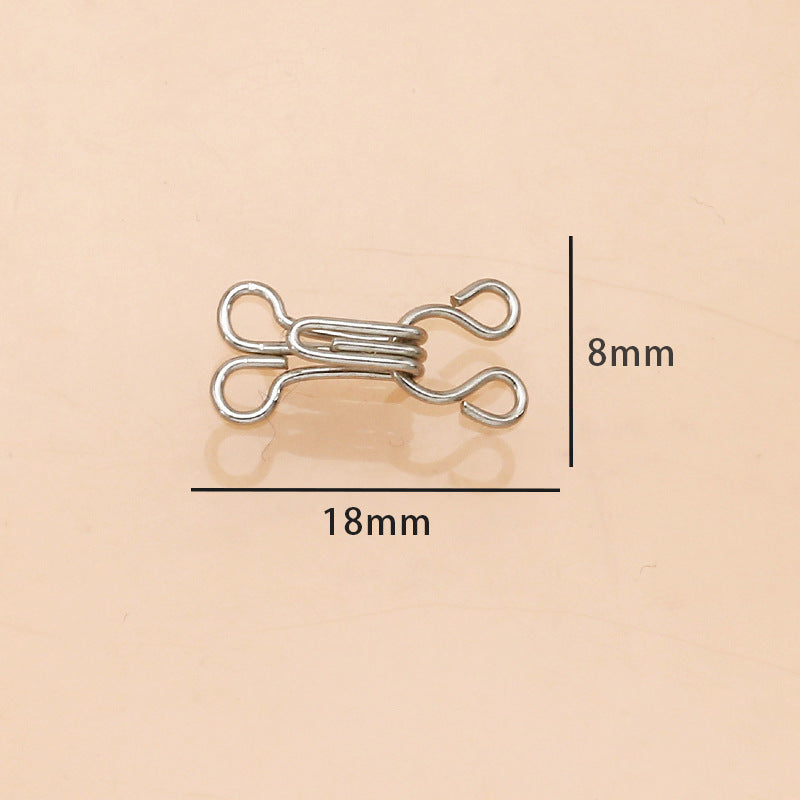Metal invisible hook underwear adjust to button trench coat sweater button clothes decorative accessories accessories-53
