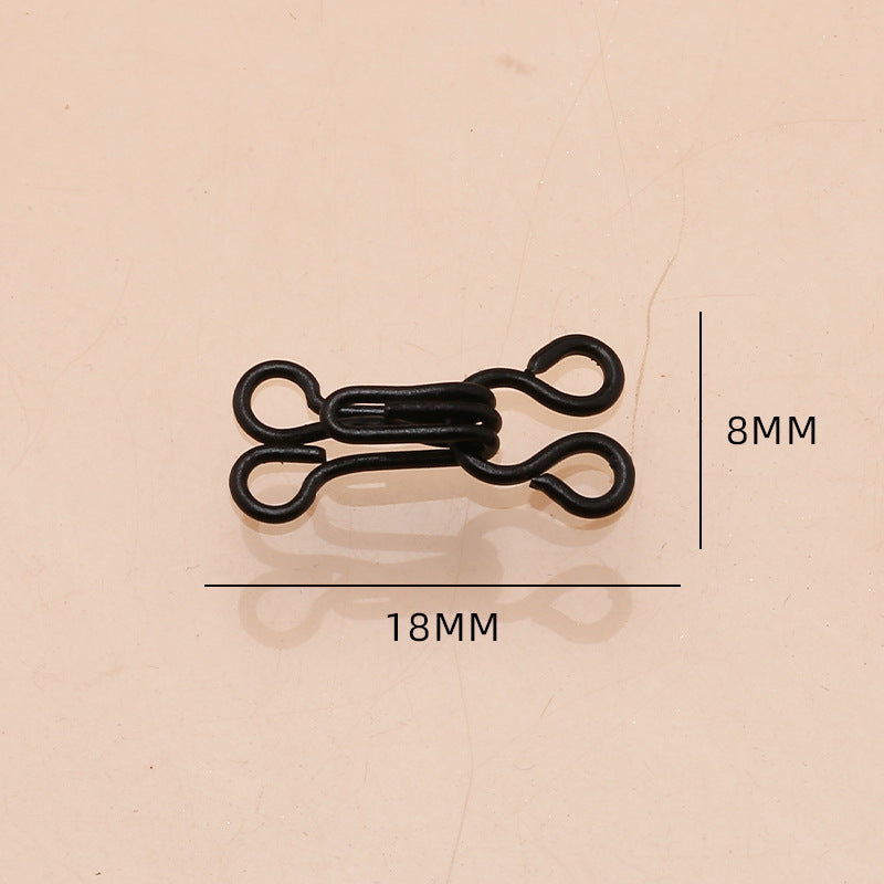 Metal invisible hook underwear adjust to button trench coat sweater button clothes decorative accessories accessories-53