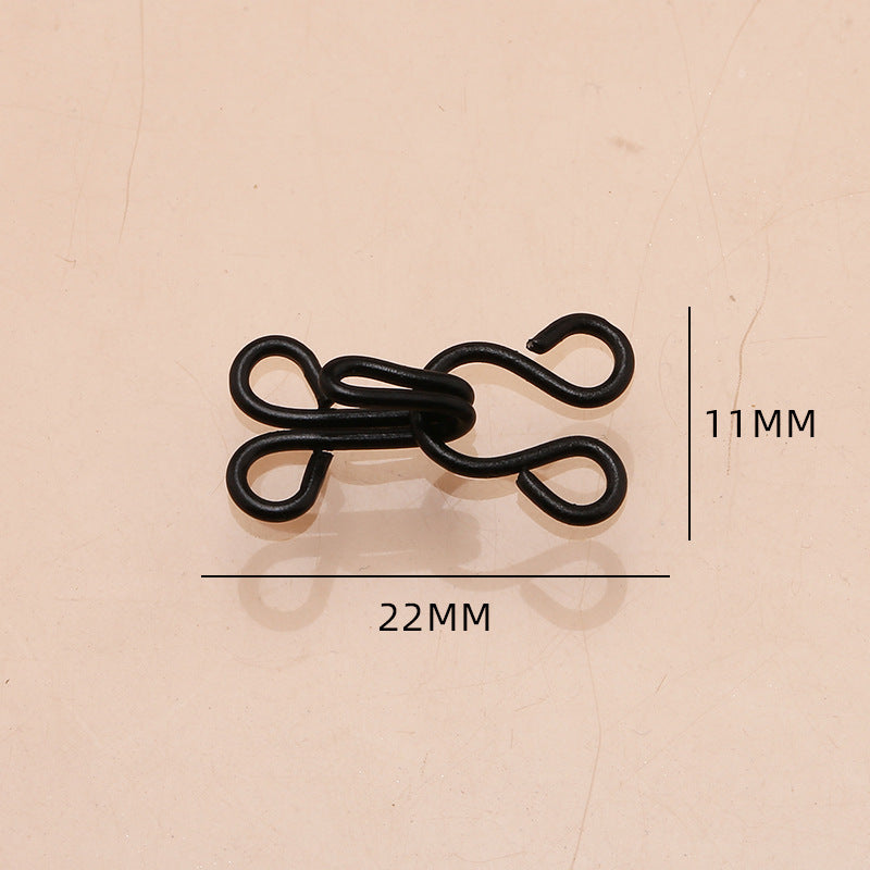 Metal invisible hook underwear adjust to button trench coat sweater button clothes decorative accessories accessories-53
