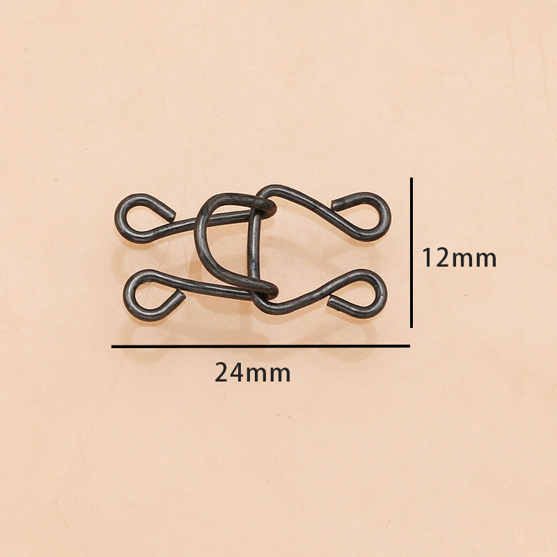 Metal invisible hook underwear adjust to button trench coat sweater button clothes decorative accessories accessories-53