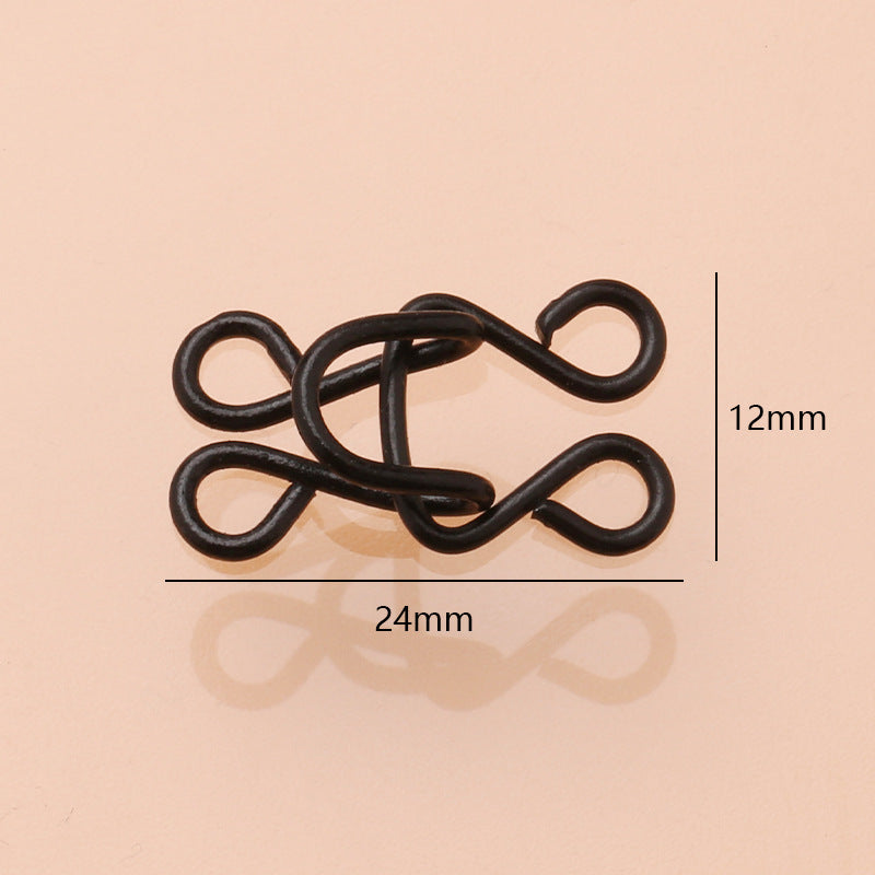 Metal invisible hook underwear adjust to button trench coat sweater button clothes decorative accessories accessories-53