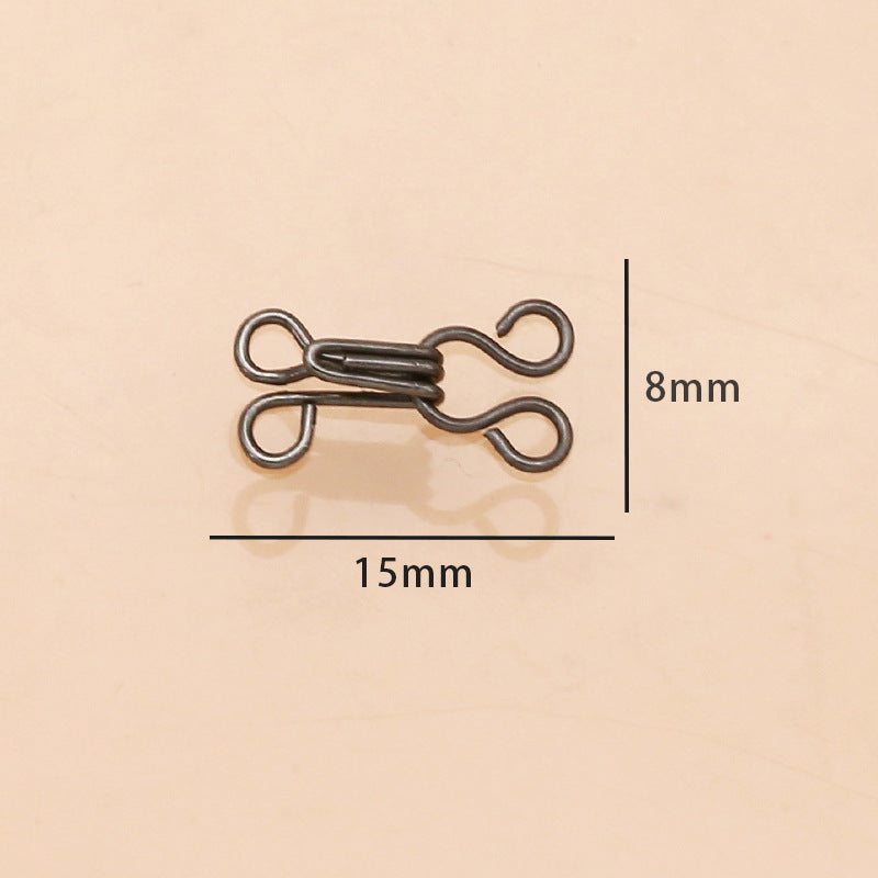 Metal invisible hook underwear adjust to button trench coat sweater button clothes decorative accessories accessories-53