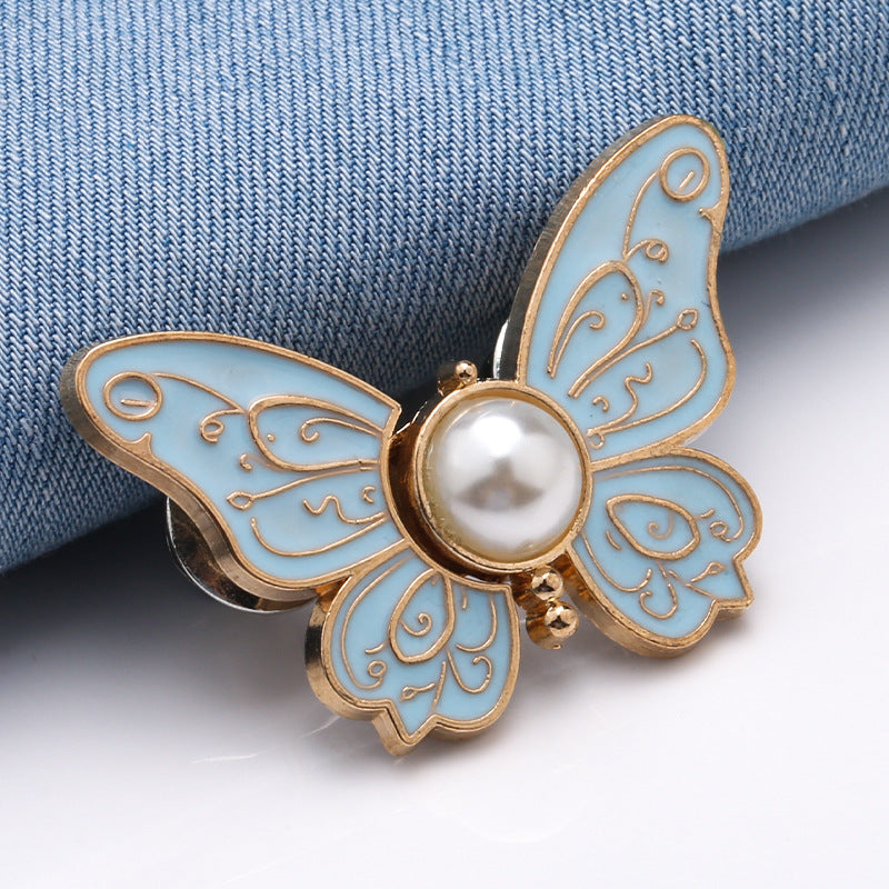 Butterfly waistband removable waistband button-down button jeans waist reduction waistband clothing accessory-54
