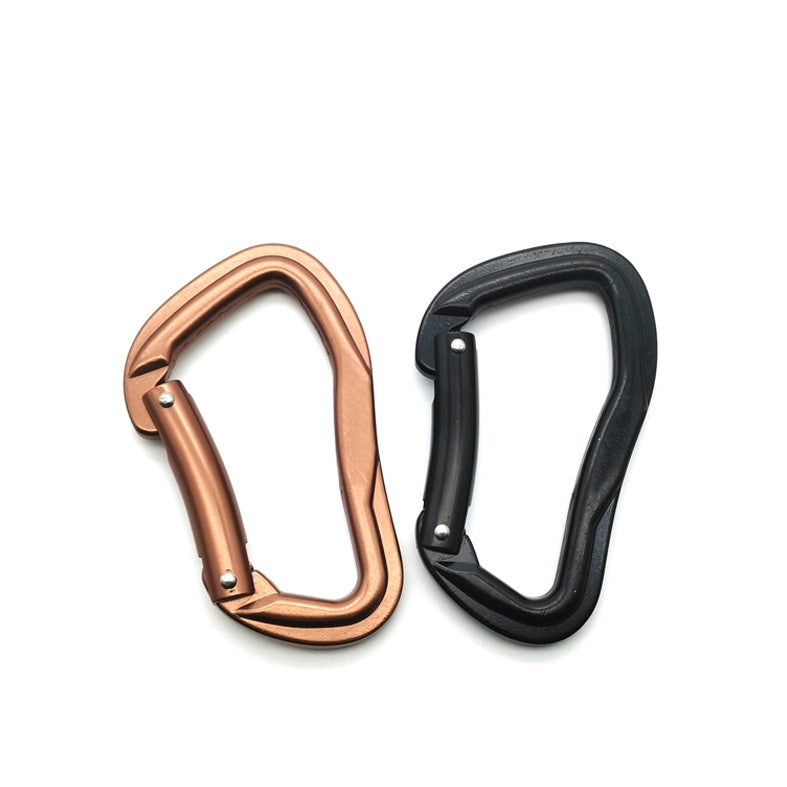 Critically Acclaimed 7075 Aviation Aluminum Alloy Locking Carabiner Snap Hook For Outdoor Sport-54