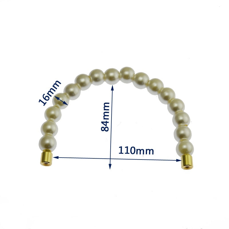 Pearl Strap For Bags Handbag Handles DIY Women Shoulder Chain Strap Replacement Purse Chain Bag Accessories-54