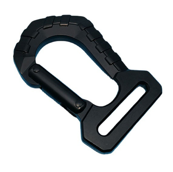 Metal Buckle Zinc Alloy Carabiner with Hexagon Lock for Suspension Trainer Strap Trainer or Yoga Swing-56