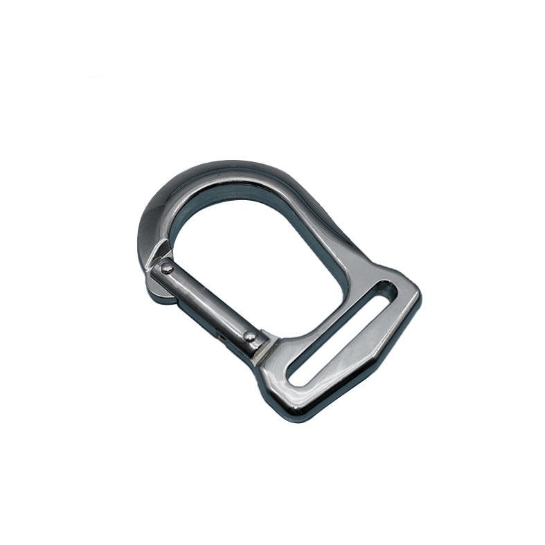 Aviation aluminum alloy connector buckle is suitable for suspension trainer fitness, safety belt or bag strap-58