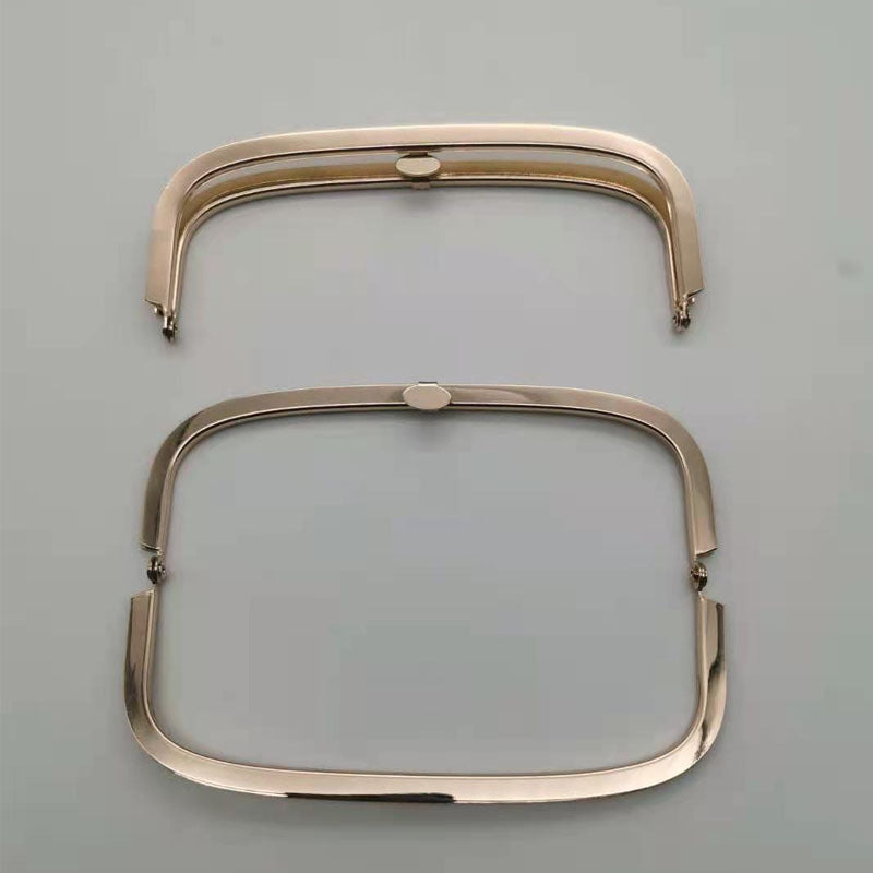 Metallic Frame Handbag Accessories Handle Diy Bronze Color Optional Bead Head Color-95