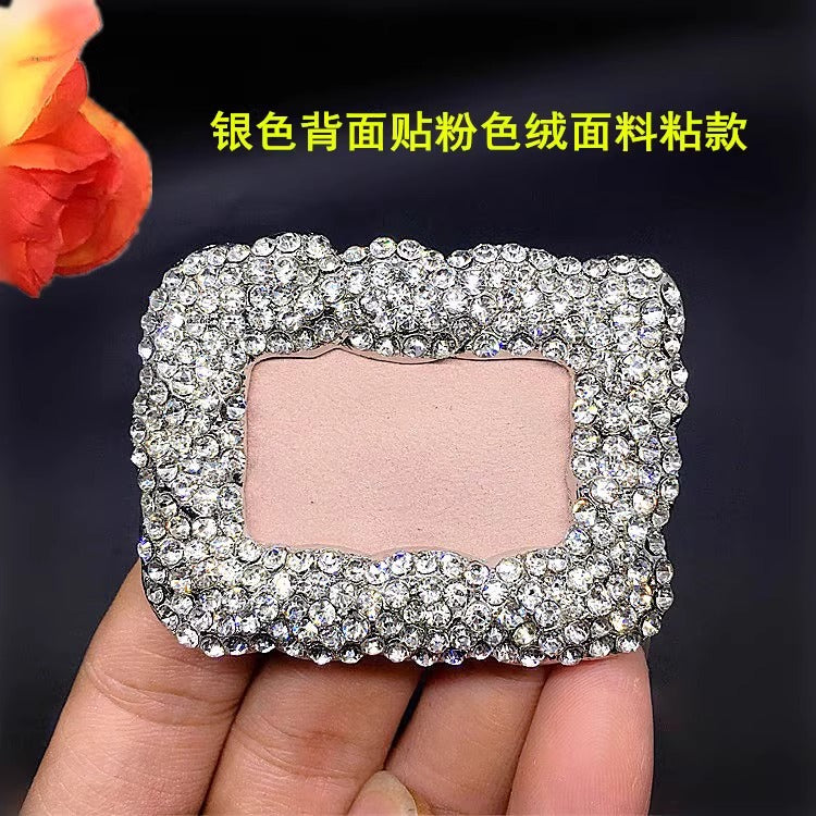 Crystal Rhinestone Metal Decorative Shoe Ornament Embellishment Buckle for Sandal and Women Shoes-101