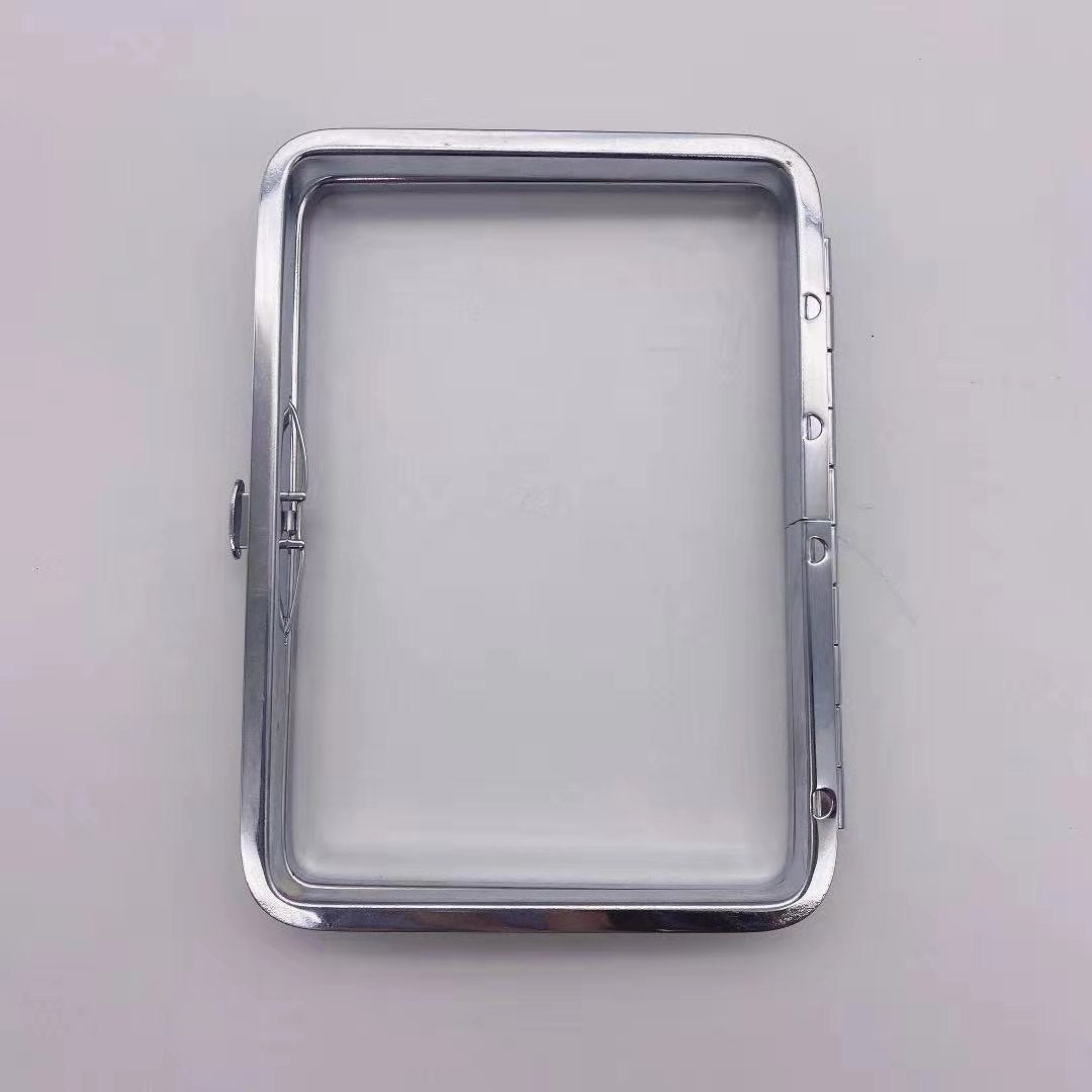 Luxury Metal Clutch Frame 11.8*6.8CM Nickel Popular Evening Bag Frame-97