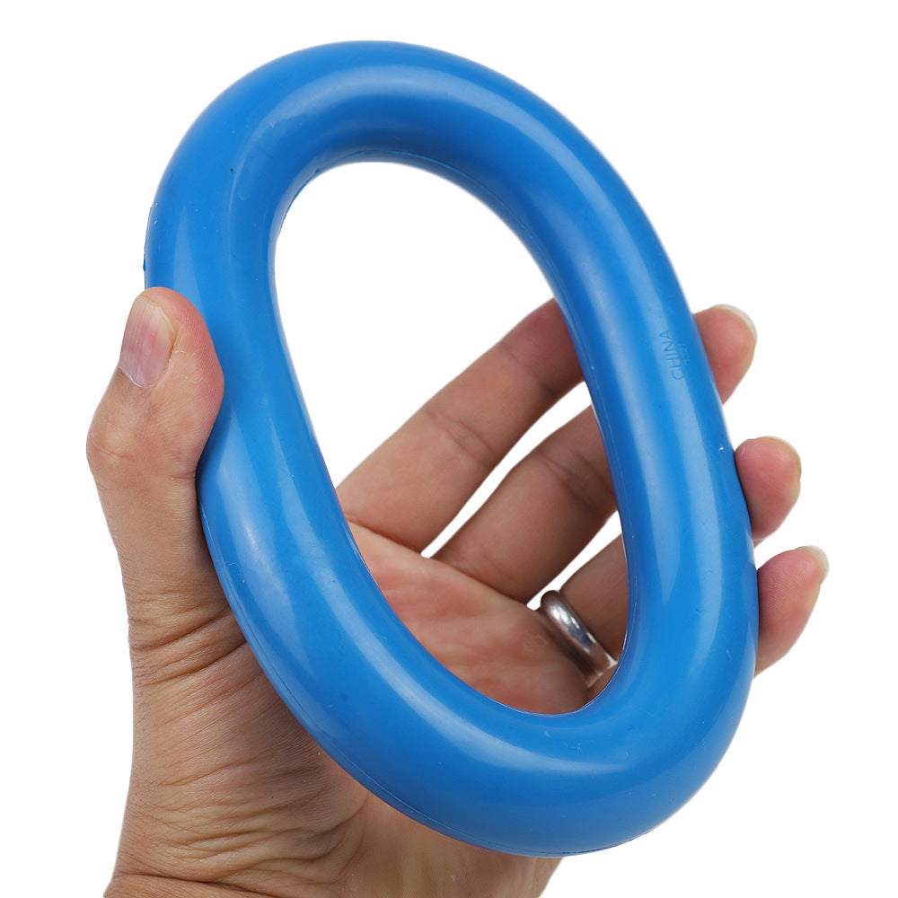 Bite Resistant Dog Chew Toy Tough Rubber Ring Large 6 Inch for Powerful Chewers Pet Supplies-126