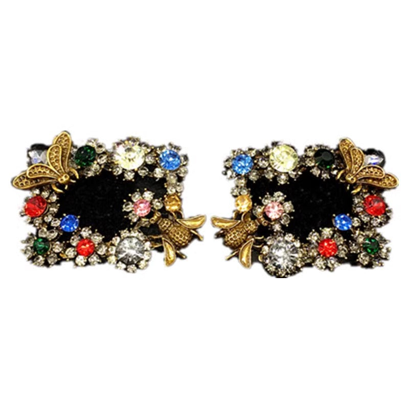 Shiny Crystal Shoe Buckle Metal Buckle for for Women's Shoe-124