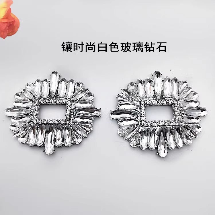 Hot Sale Ladies Upper Decorative Buckle Metal Wholesale for Women's High Heels Shoe-141