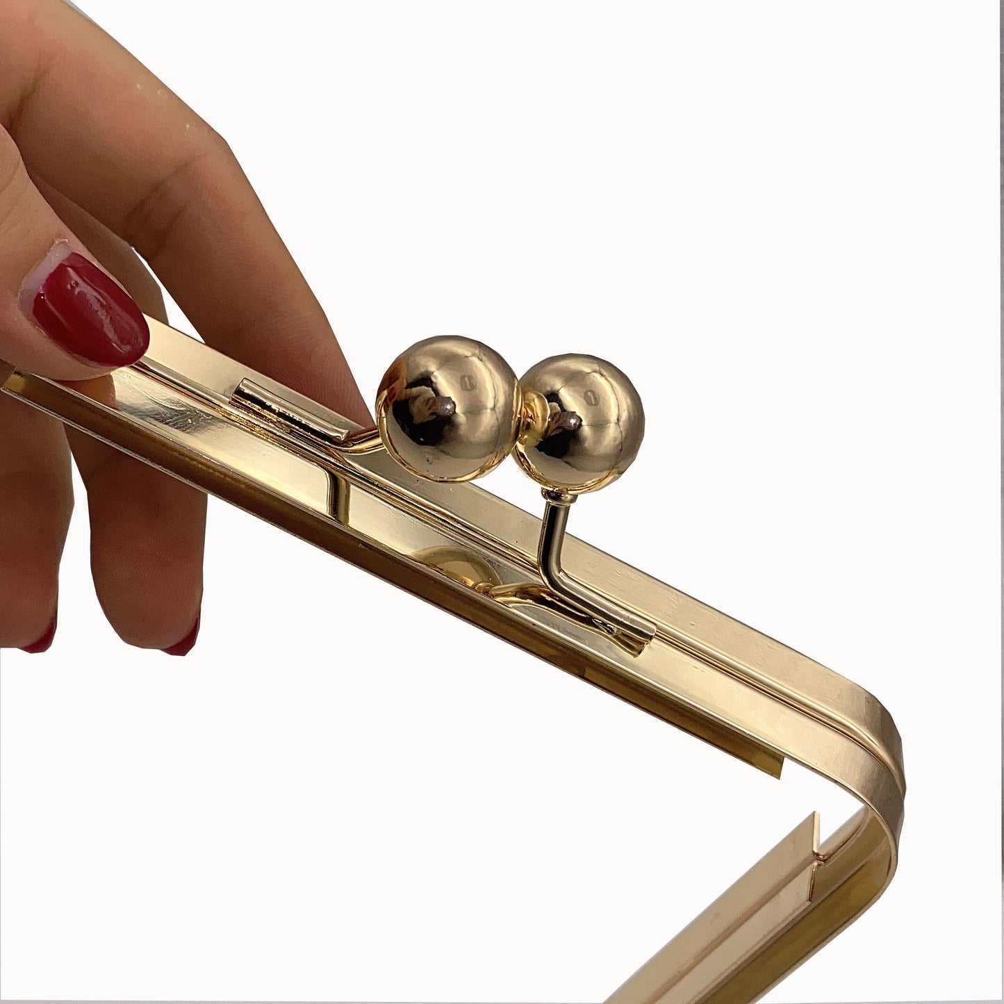 Customized Wholesale Bag Making Accessories Coin Lady Hardware Diamond Bead Purse Frames-71