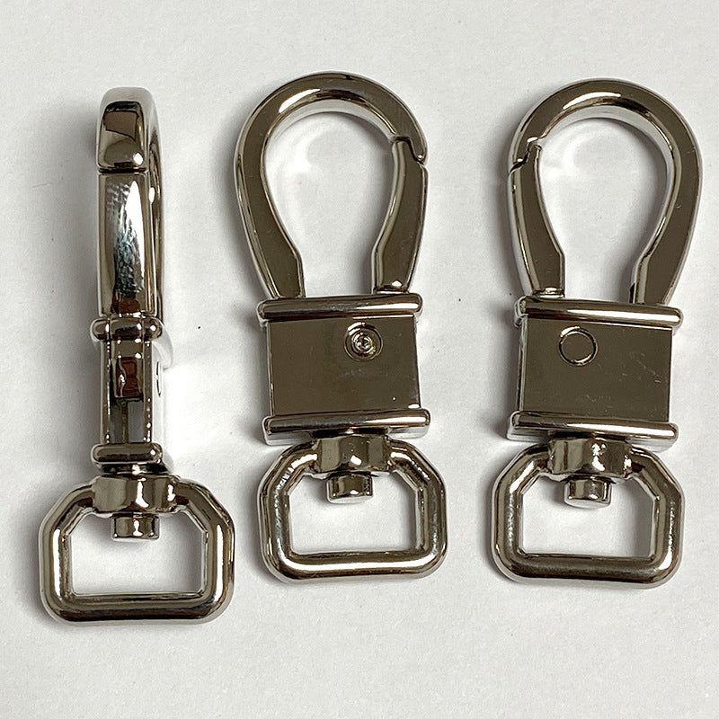 Wholesale Creative Gift Metal key Ring Alloy Rotary Men's Waist Hang Anti Lose Car key ring-60