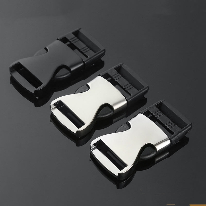 Wholesale Outdoor Bag Accessories Custom Brand Logo 20MM 50MM Metal Side Hign Quality Slide Adujuster Belt Buckle-60
