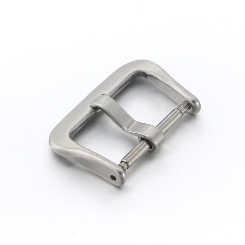 Stainless Steel Watch Pin Buckle For Leather And Silicone Watch Strap-61