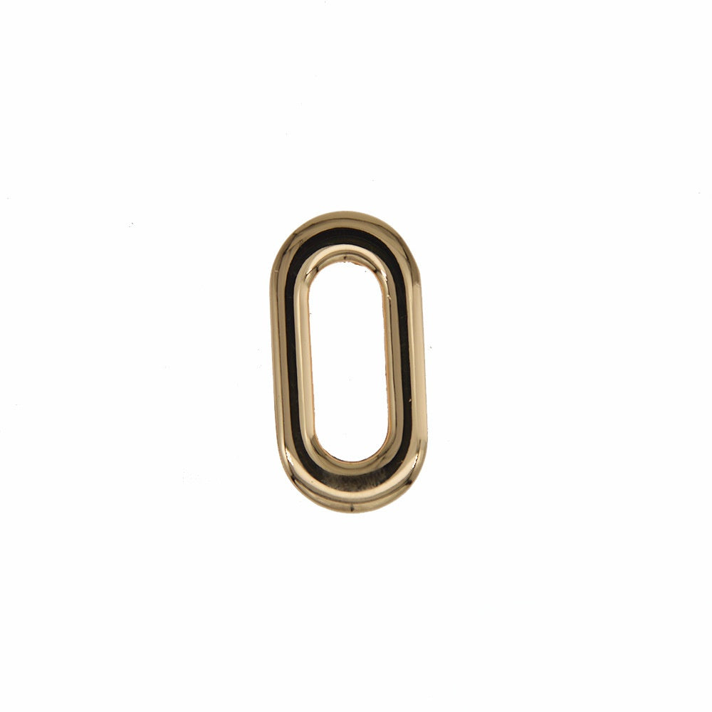 Metal Oval Shape Eyelet with screw for curtain and bag-62