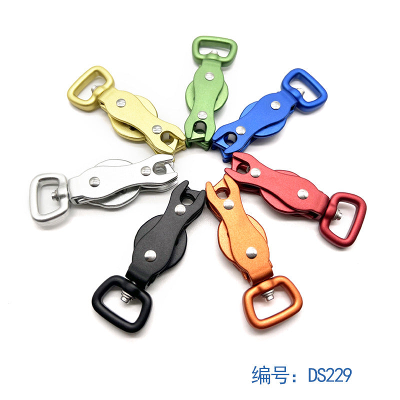 Dog training fast hanging closure buckle outdoor dog walking to prevent breakaway leash buckle-62