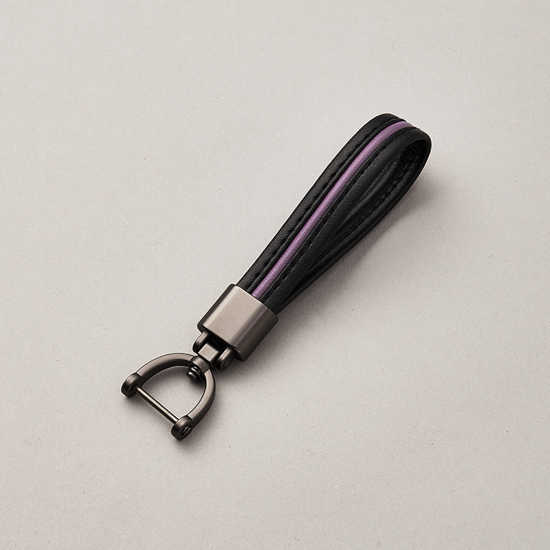 Promotional Wholesale Factory High Quality Great Gift 1pc Fashion Creative Leather Key Chain-68