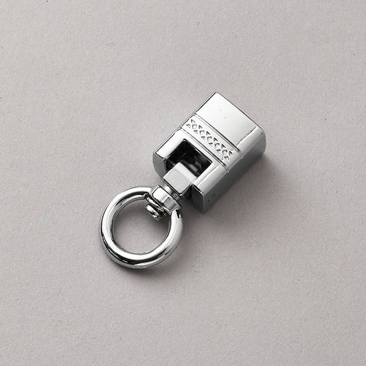 Metal Keychain Nickle Color High Quality Key Ring Holder For Leather Hardware Accessories-77