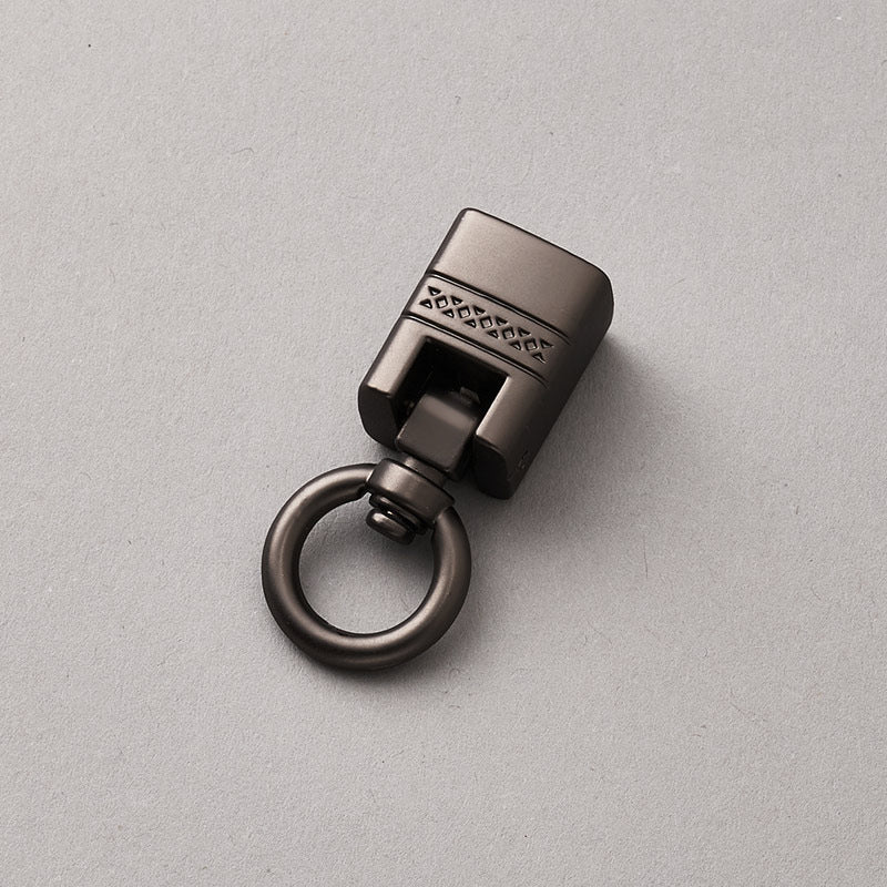 Metal Keychain Nickle Color High Quality Key Ring Holder For Leather Hardware Accessories-77