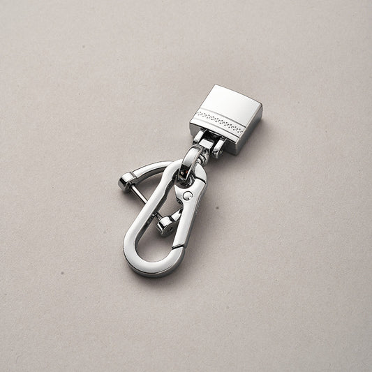 Leather Car Key Chain Metal Car Keyring Key Chain Holder for Car Key Accessory-78