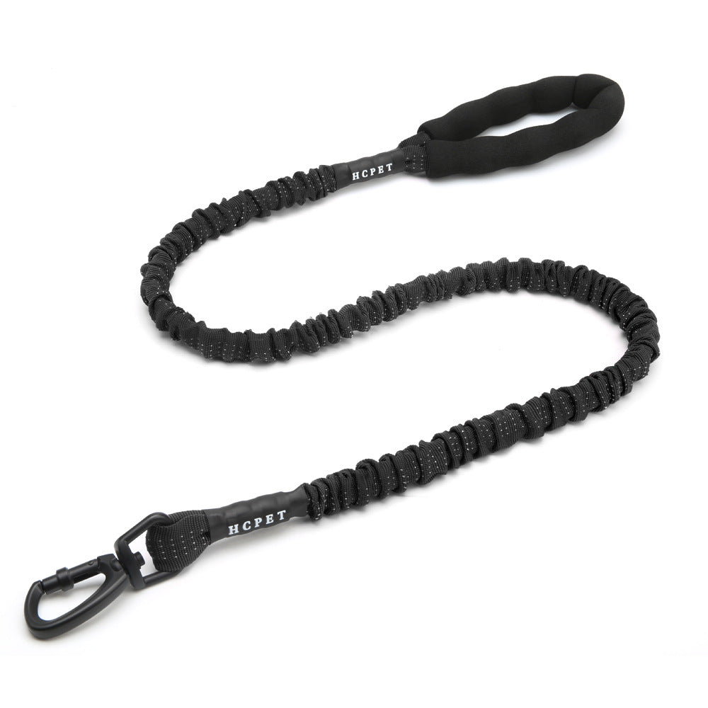 Pet Supplies Wholesale Dog Leash Elastic Leash for Pets Double Handle Dog Leash Custom Reinforced Tow Rope-84