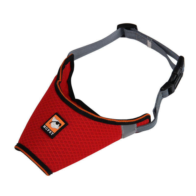 Adjustable Nylon Pet Mask for Large Dogs Manufacturer's Wholesale Anti-Bite Breathable Soft Dog Muzzle Free Available-117