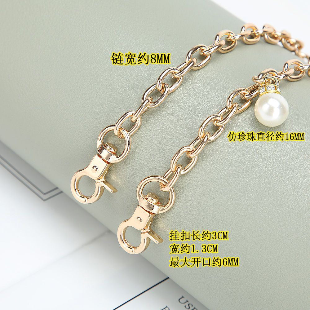 Pearl Mobile Phone Chain Beads Phone Case Charms Hook handbag Straps Crossbody Fashion Chain Lanyard Necklace Beads-82