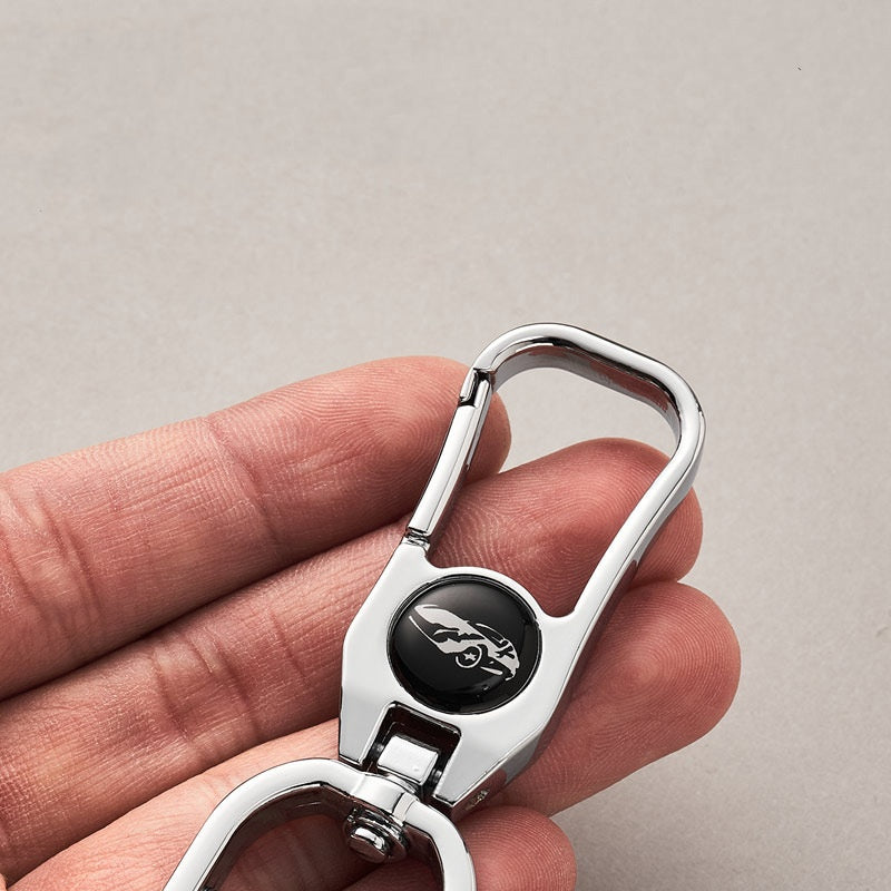 Wholesale Luxury Car Accessories Car Key Chain Keychains Custom Logo Metal Car Brand Keychains-90