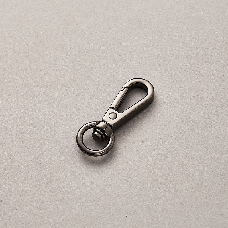 Dog hook keychain ring gold color for leash zinc bags 15 inch bag carabiner auto locking 38mm 25mm snap hook-97
