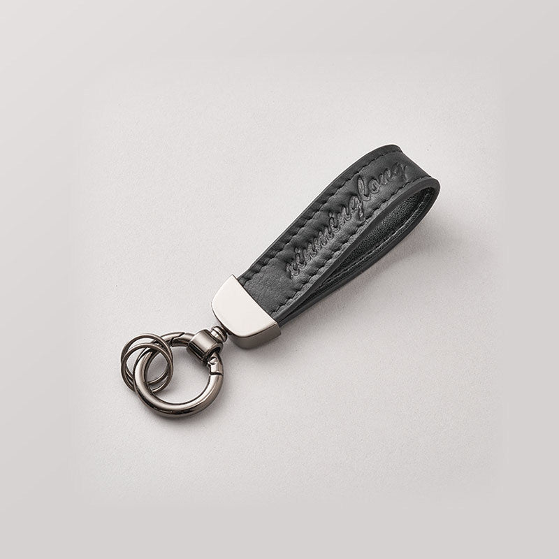 New design Premium Creative fashion handmade leather vintage cowhide car key chain small gift wholesale-98