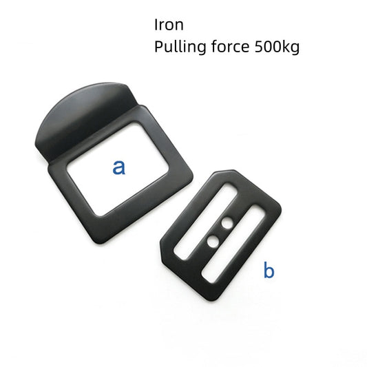 Quick move buckle iron piece two piece set quick buckle quick release buckle hanging fitness training accessories metal buckle-98