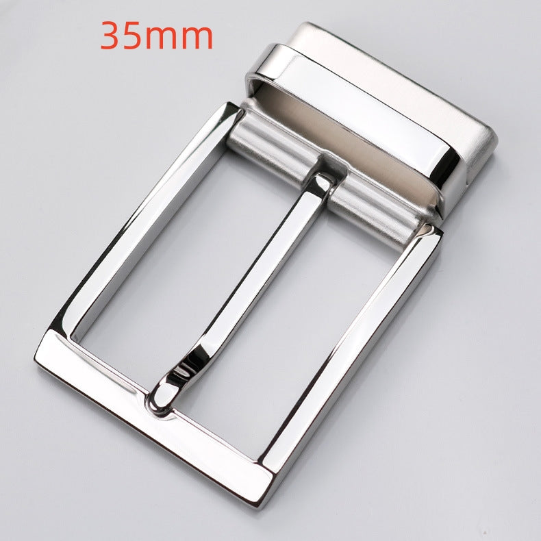 35MM Heavy Duty Stainless Steel Pin Belt Buckle Factory Sale